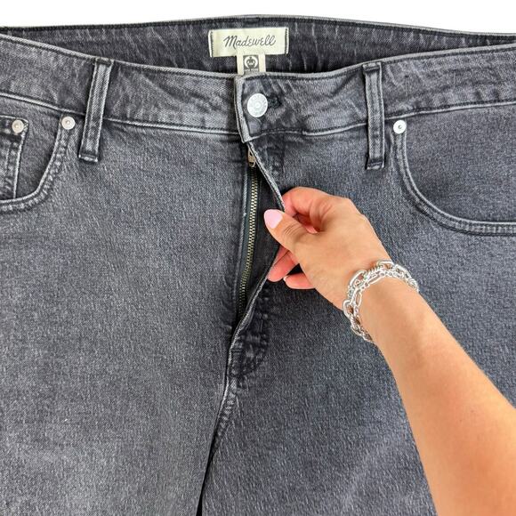 Madewell Plus NWT The Curvy Plus Perfect Vintage Straight Jean in Lunar Wash - Picture 7 of 11